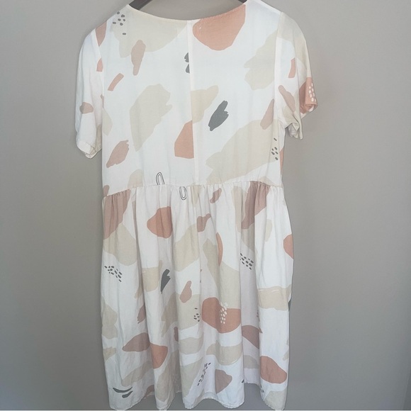 Tradlands Nico Dress XS Caroline Print Relaxed Fit Pullover Shift Casual Pockets - Picture 6 of 10